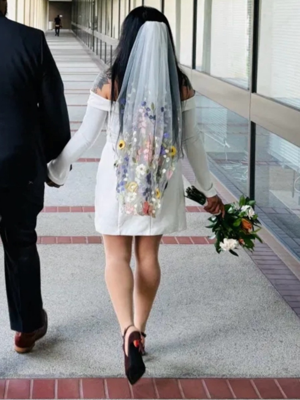 Taylor Swift’s Betty’s Garden Floral Wedding Veil